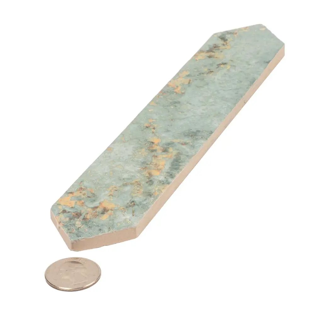 Moss Green 2x10 Glossy Picket Ceramic Tile (23 pack, 2.37 sq ft/case) by Apollo Tile