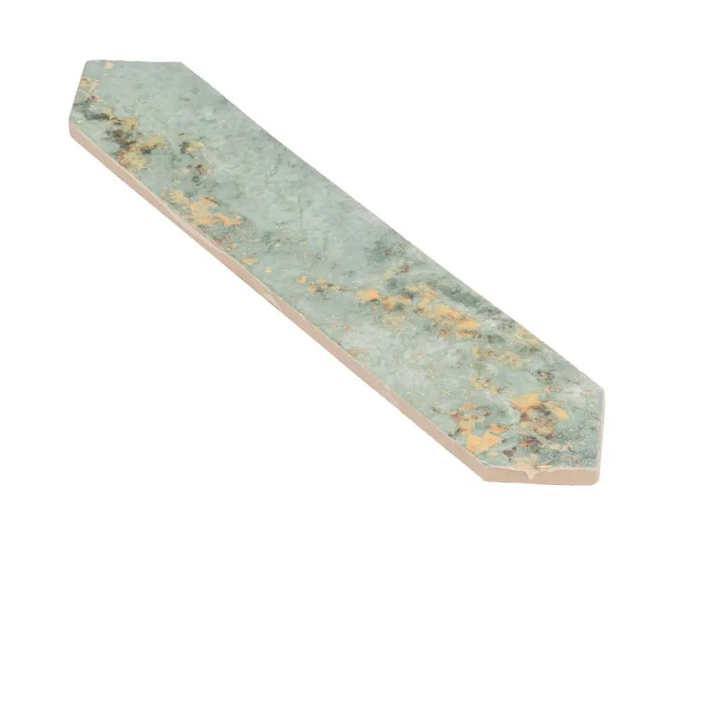 Moss Green 2x10 Glossy Picket Ceramic Tile (23 pack, 2.37 sq ft/case) by Apollo Tile