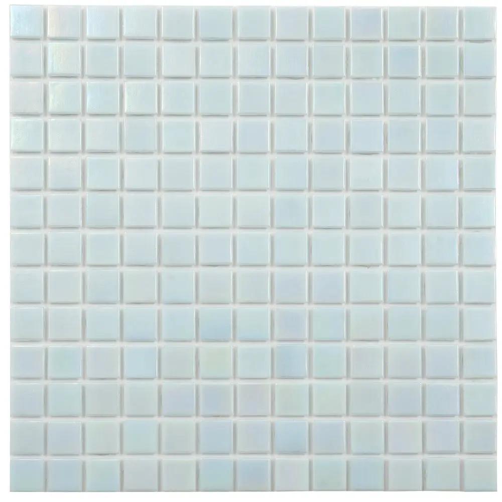 Stone Blue 12x12 Glossy Uniform Square Glass Mosaic Tile (20 pack, 20 sq ft/case) by Apollo Tile