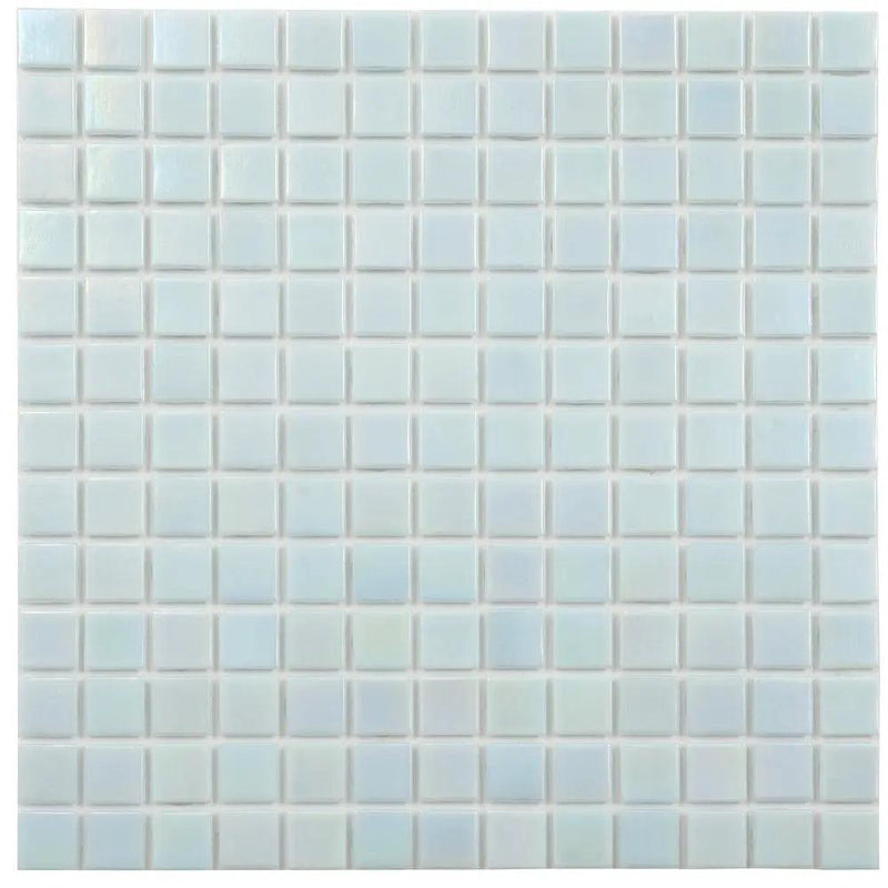 Stone Blue 12x12 Glossy Uniform Square Glass Mosaic Tile (20 pack, 20 sq ft/case) by Apollo Tile