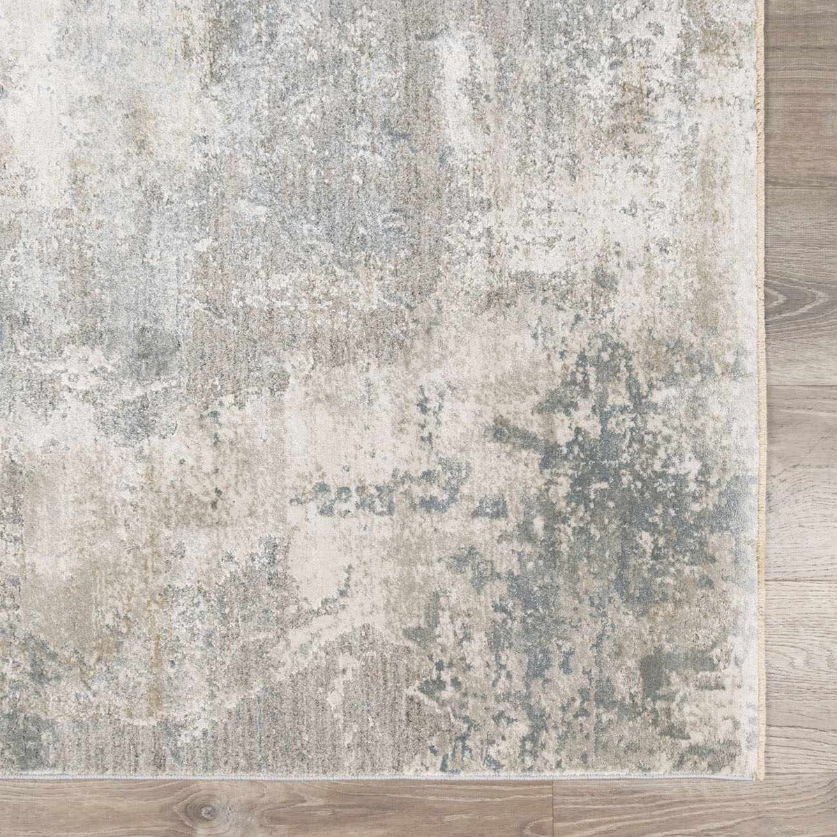 Pialba Thick Luxe Abstract Smokey Rug, sample swatch