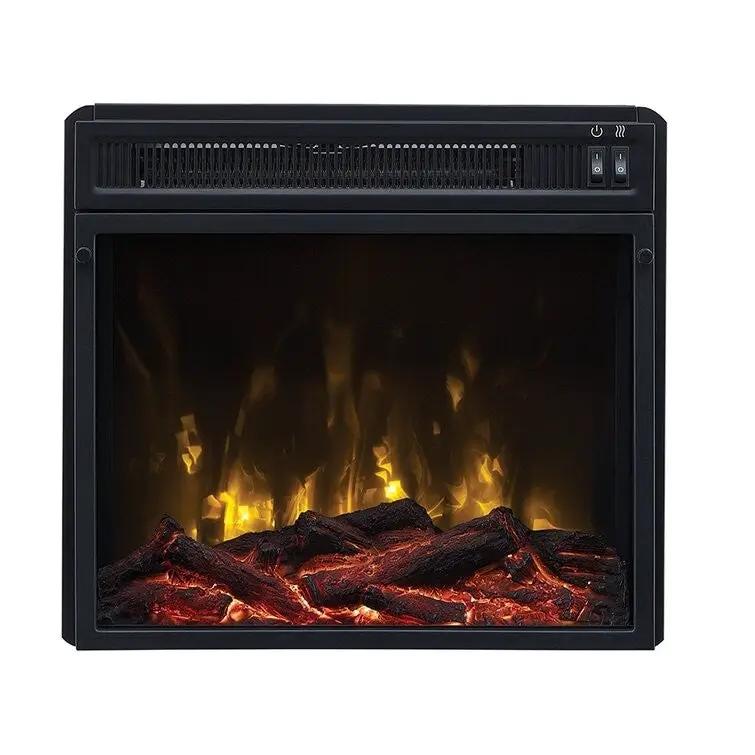 FarmHouse Rustic Pine TV Entertainment Electric Fireplace by HomePacific