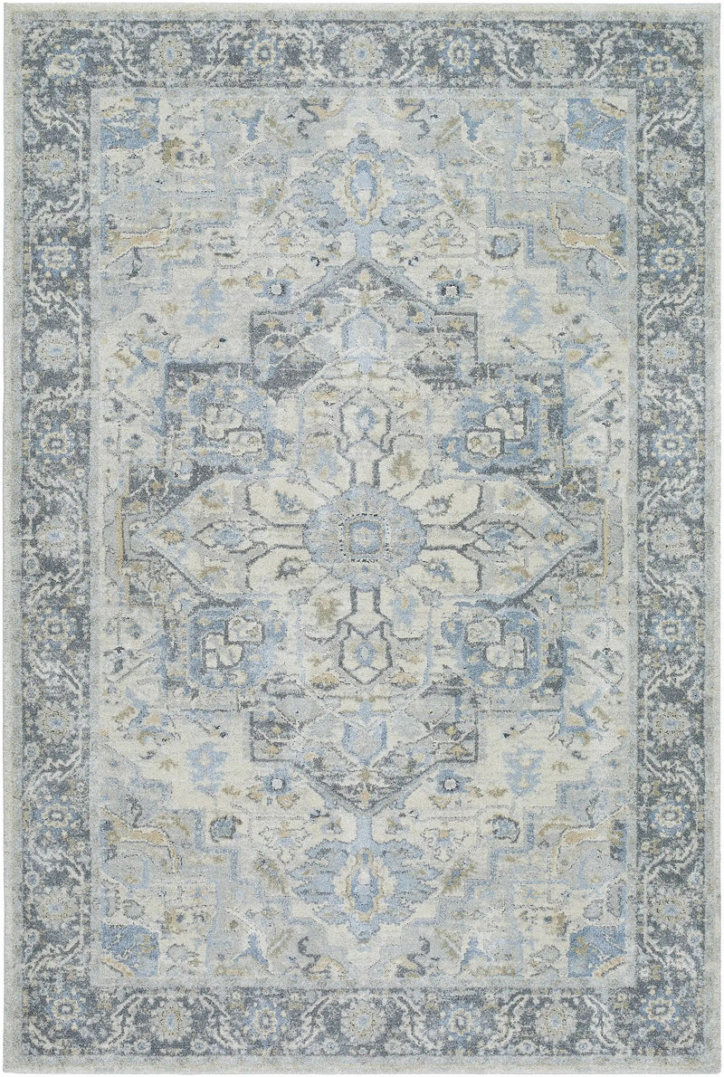 Akshay Light Gray Thick Luxe Area Rug by Boutique Rugs