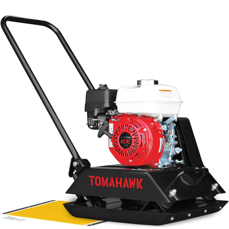 5.5 HP Honda Vibratory Plate Compactor Tamper for Ground, Gravel, Dirt, Asphalt, Compaction by Tomahawk Power