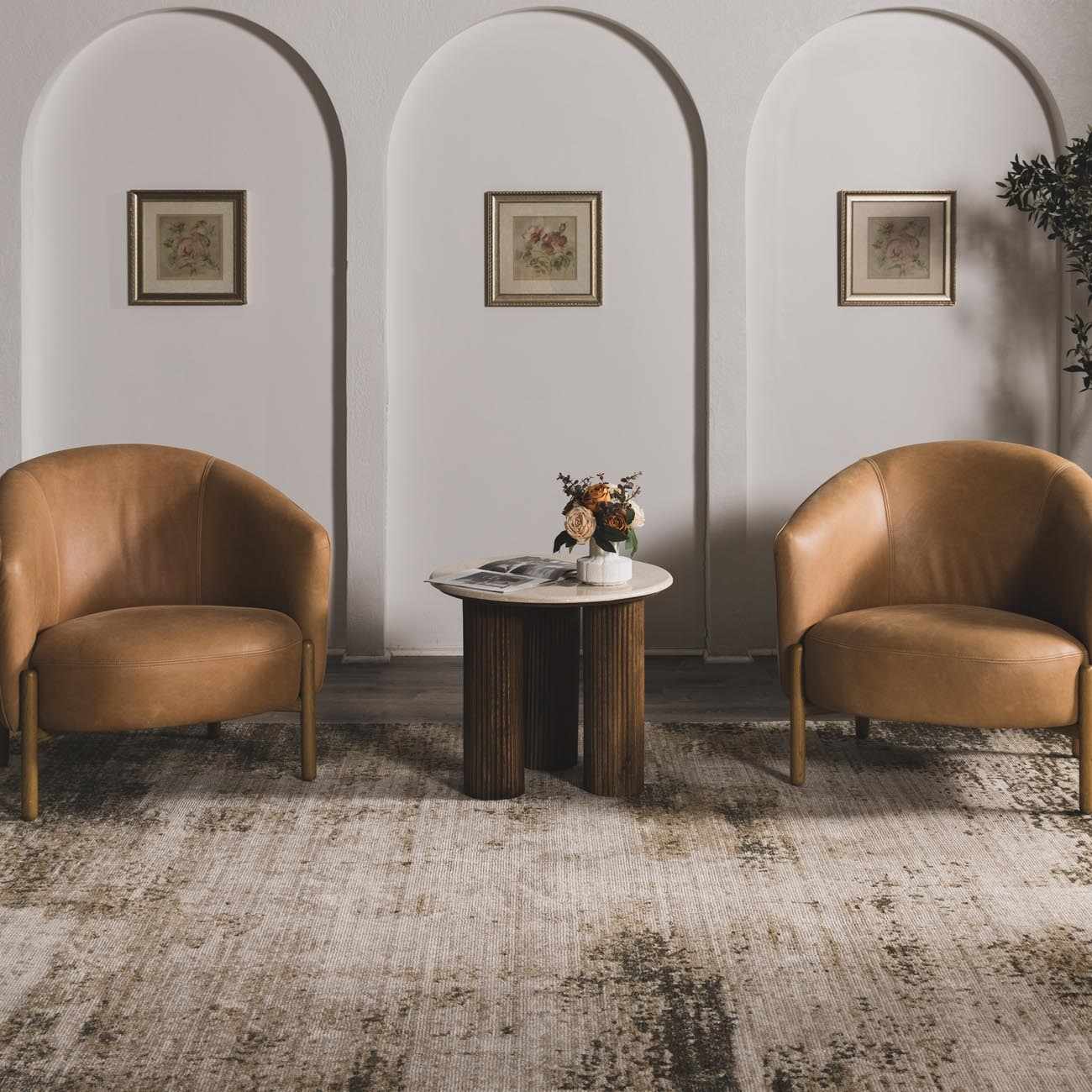 Myrtle Avenue Machine Woven Galey Alix x LIVABLISS GAMY-2302 Area Rug by Boutique Rugs