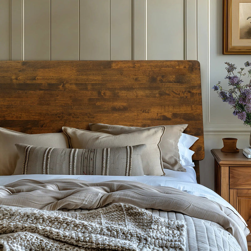 Serenity Solid Wood Bed Frame by Megsu
