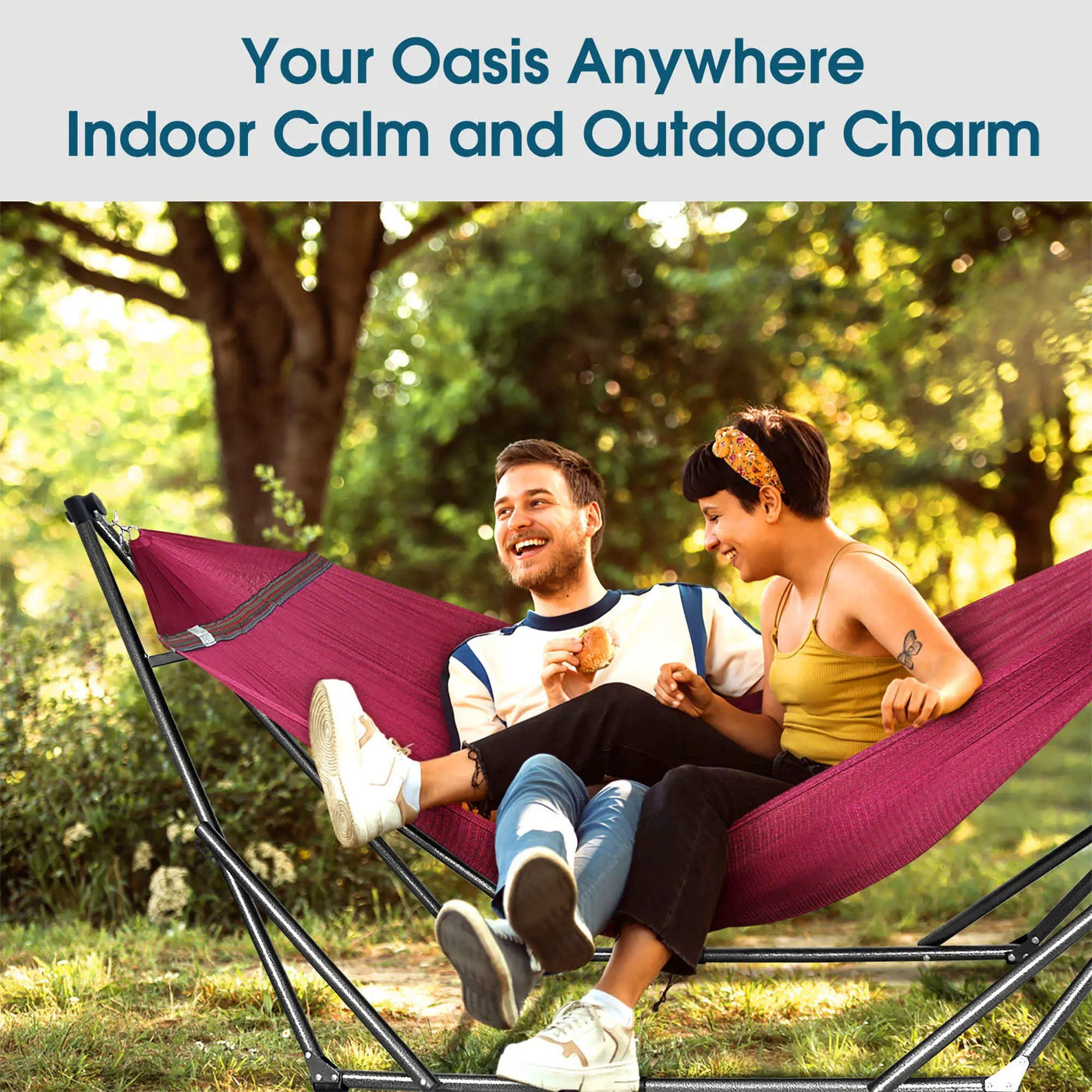 Original Collapsible Hammock with Stand by Megsu