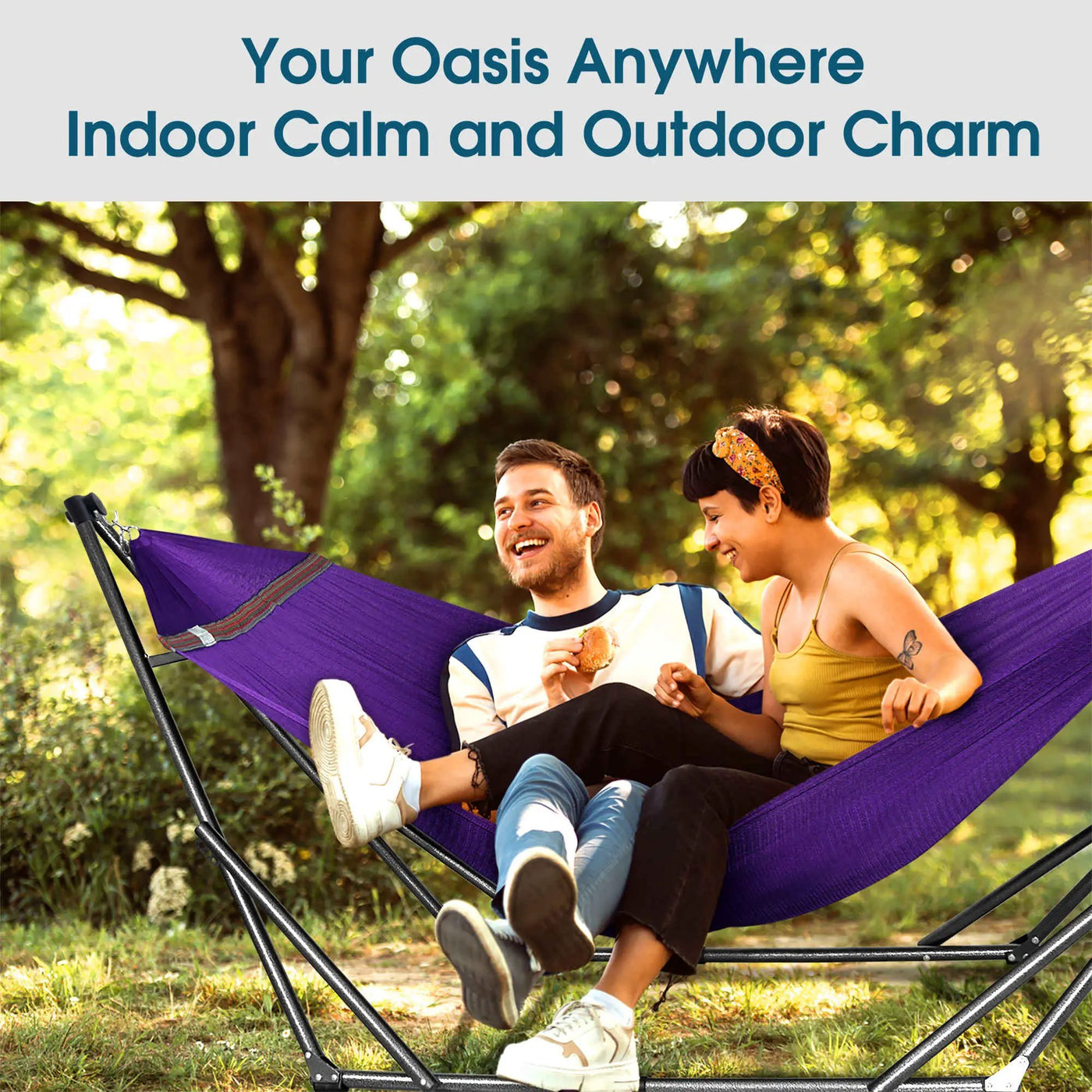 Original Collapsible Hammock with Stand by Megsu