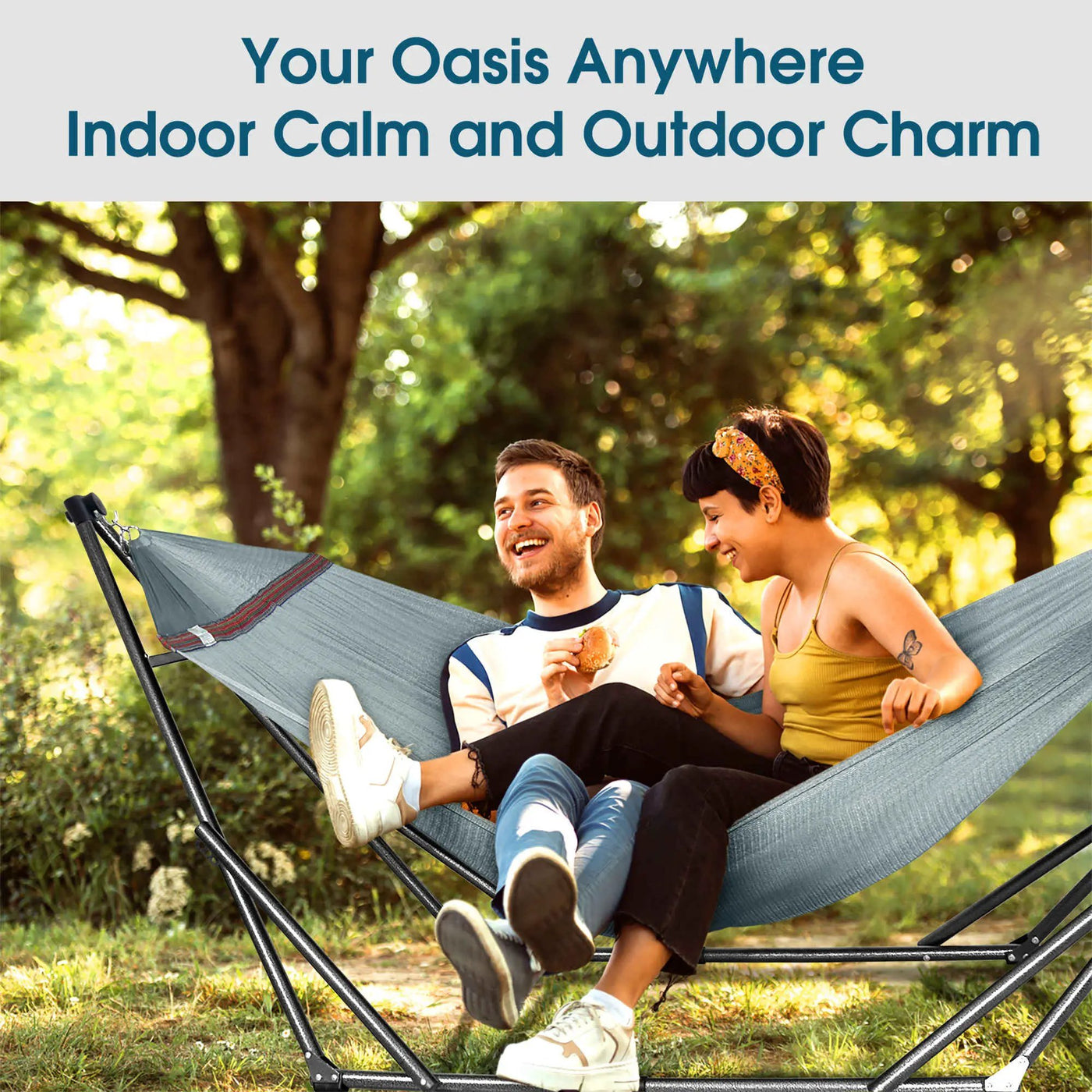 Original Collapsible Hammock with Stand by Megsu