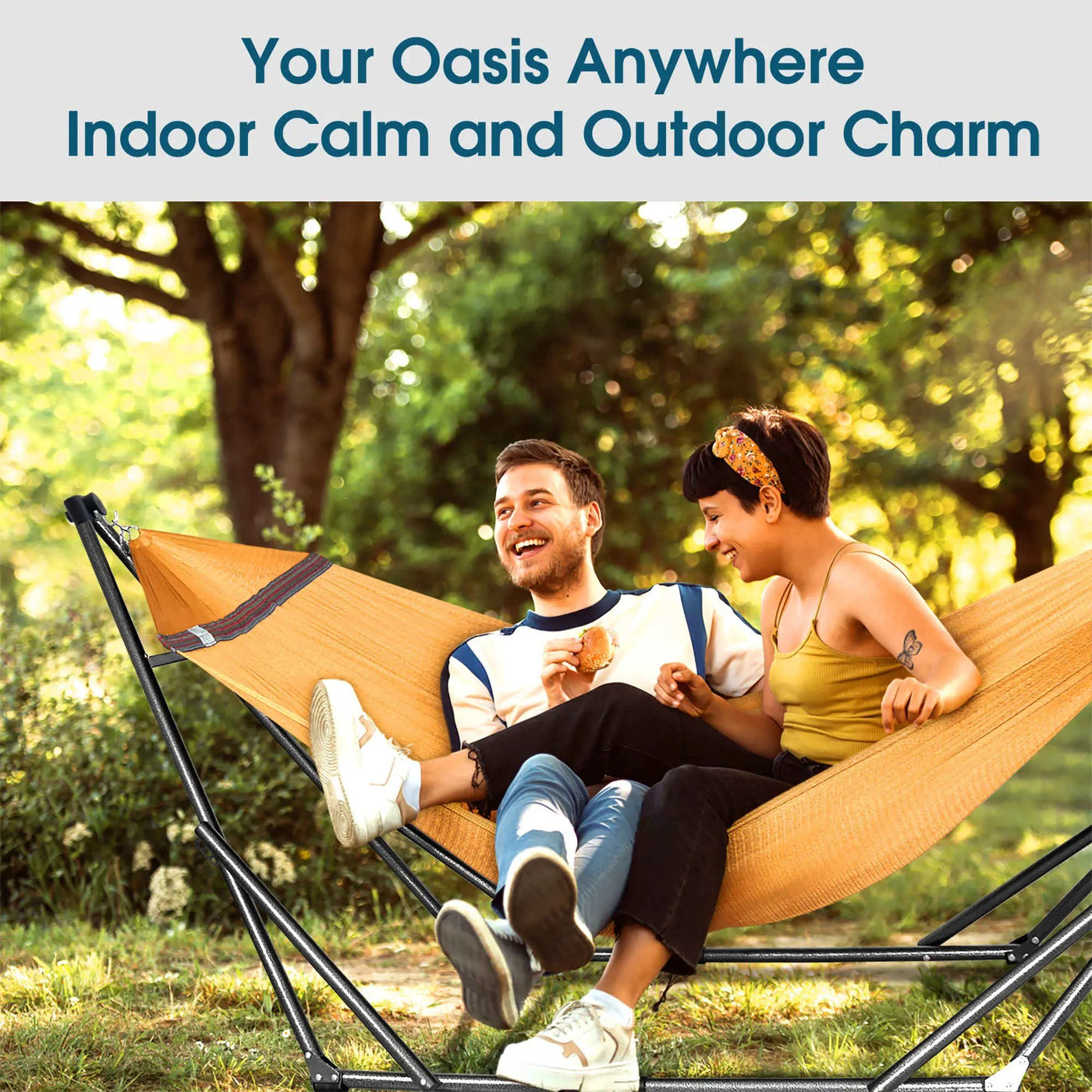 Original Collapsible Hammock with Stand by Megsu