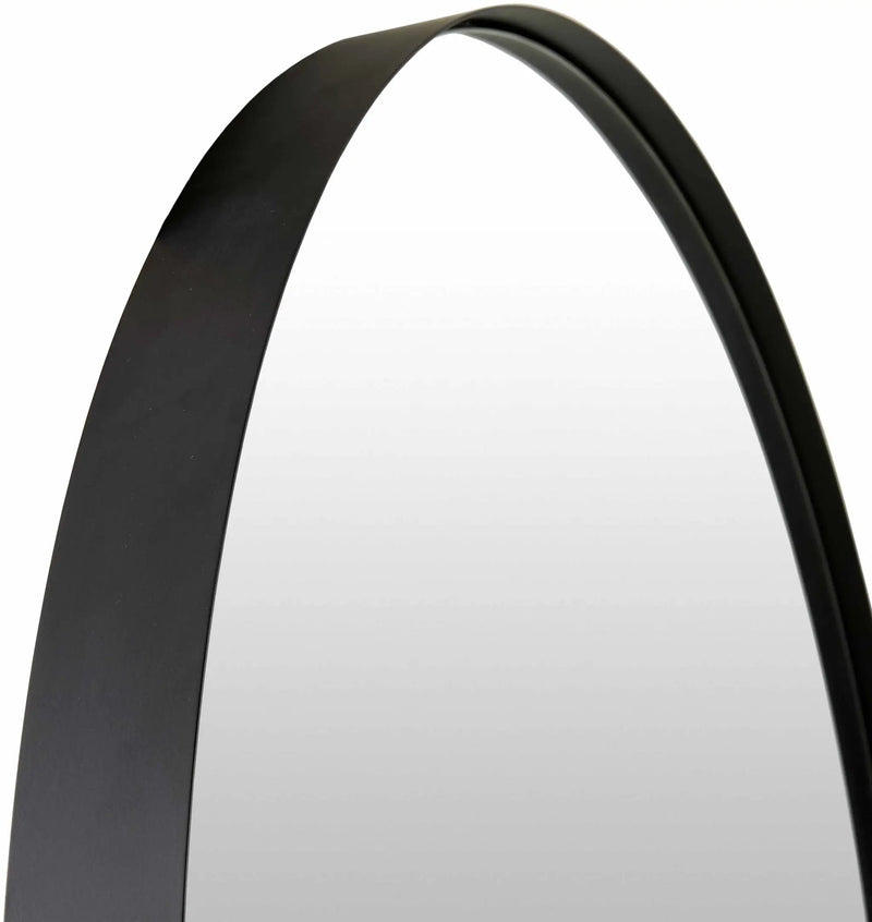 Pettendorf Black Accent Mirror by Boutique Rugs