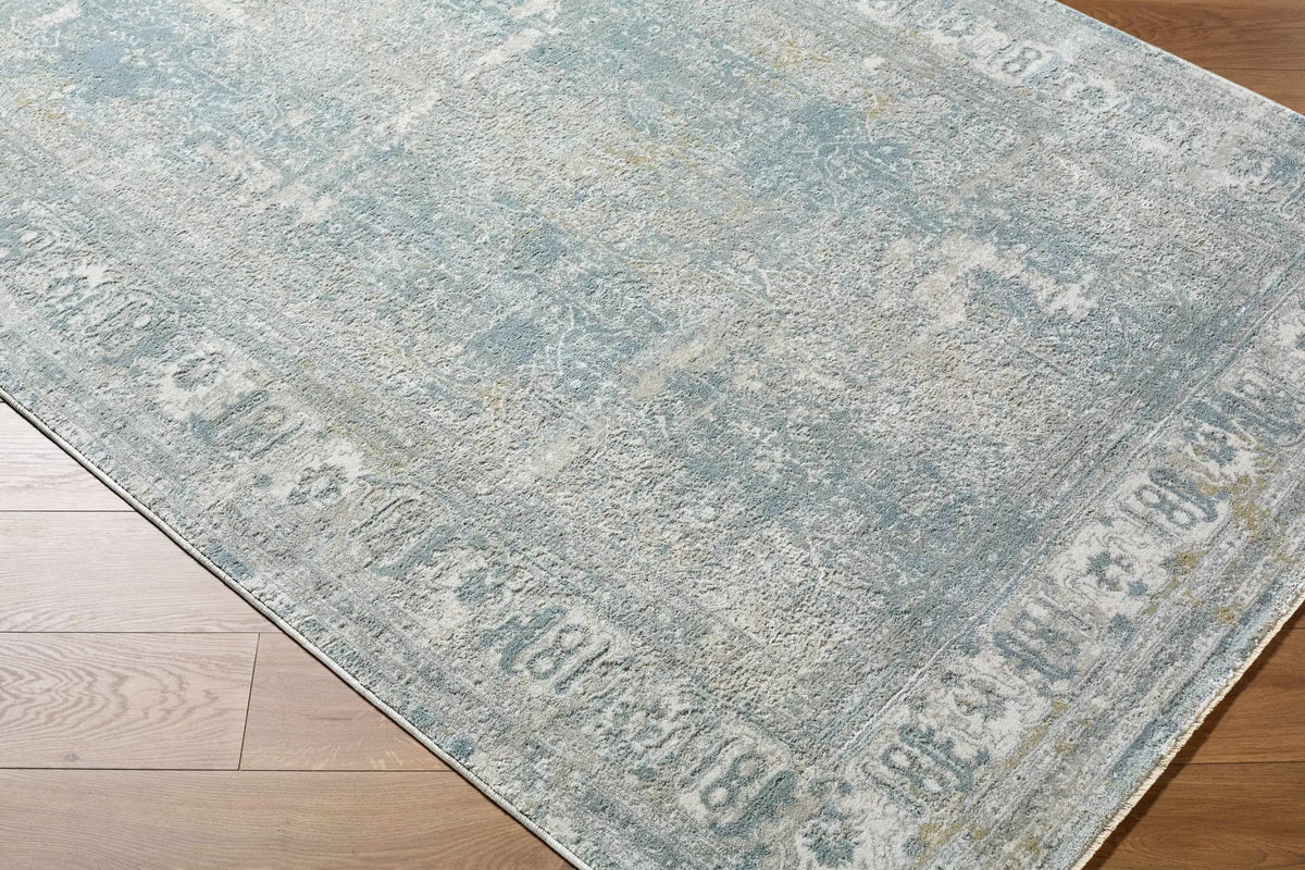 Pryce Blue Gray Thick Luxe Boutique Rug, photo 4 of 19