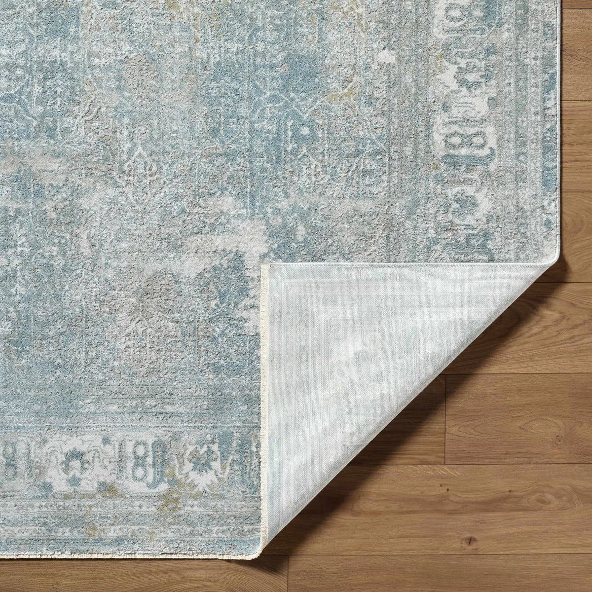 Pryce Blue Gray Thick Luxe Boutique Rug, photo 5 of 19