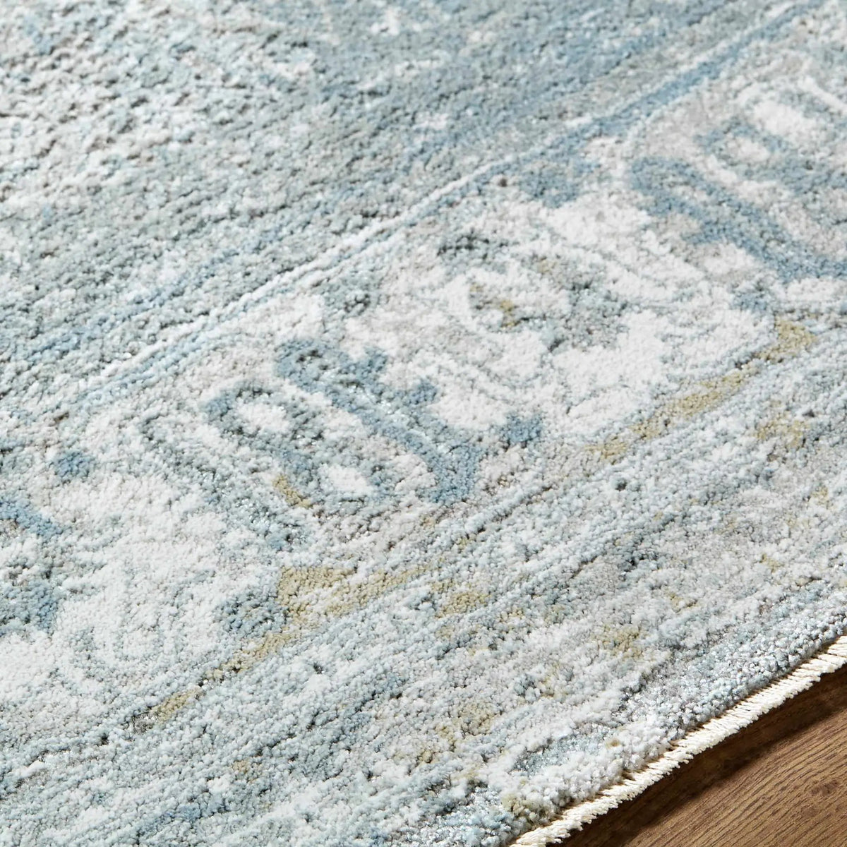 Pryce Blue Gray Thick Luxe Boutique Rug, photo 6 of 19
