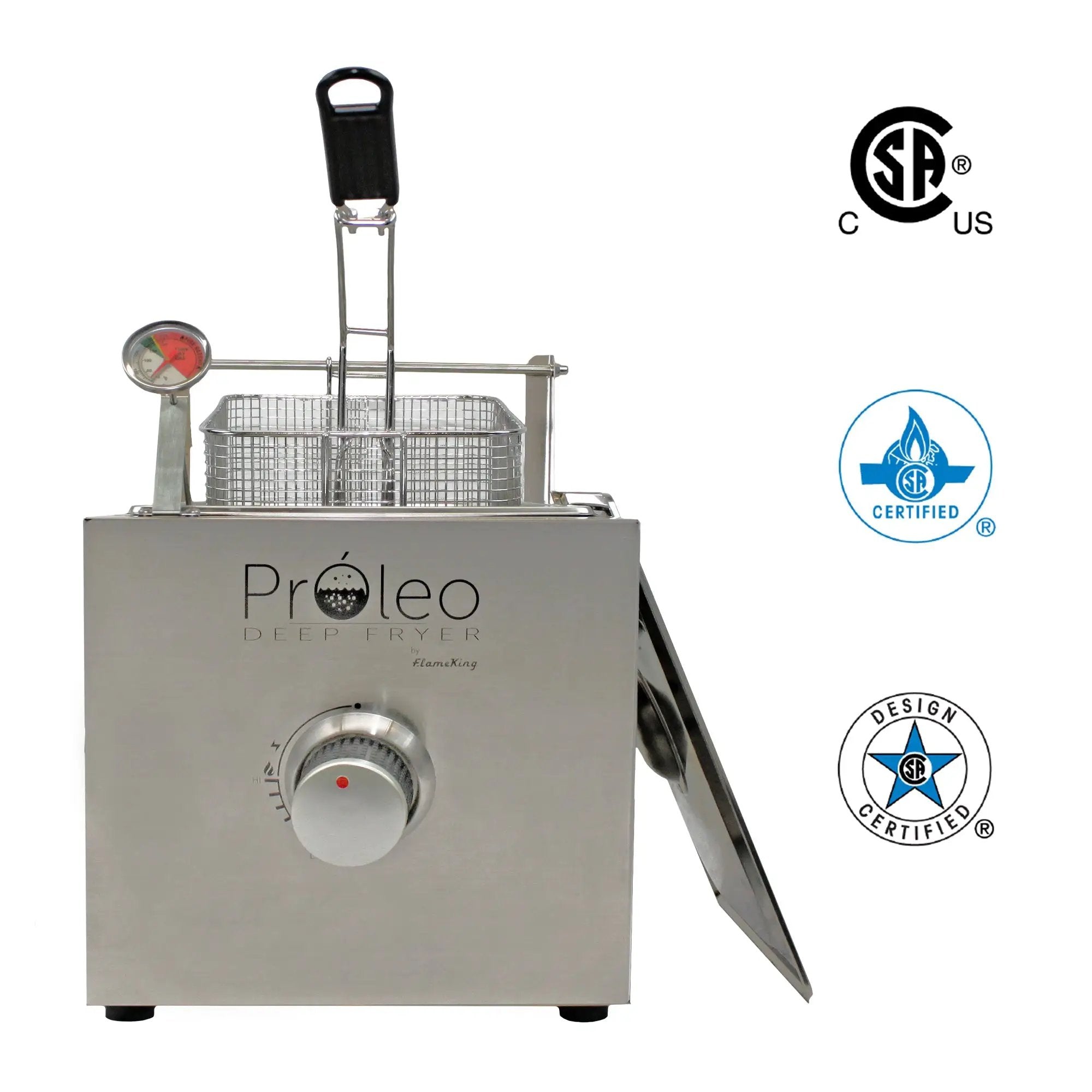 Flame King Proleo Portable Propane Deep Fryer by Flame King Products