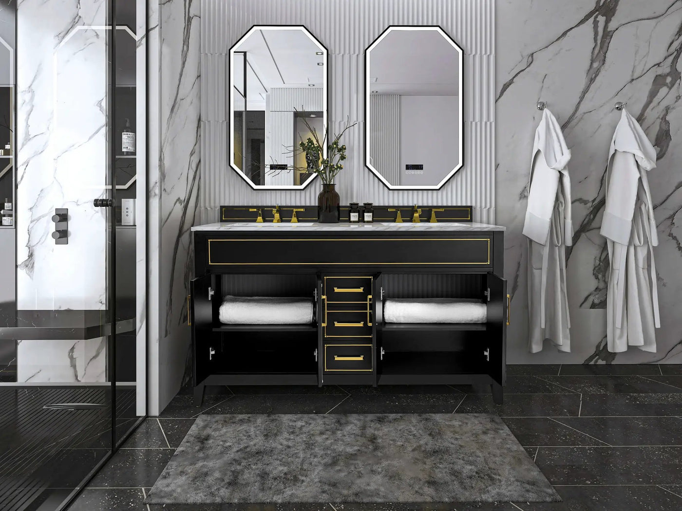 Aspen 60" Bath Vanity Set by Ancerre Designs