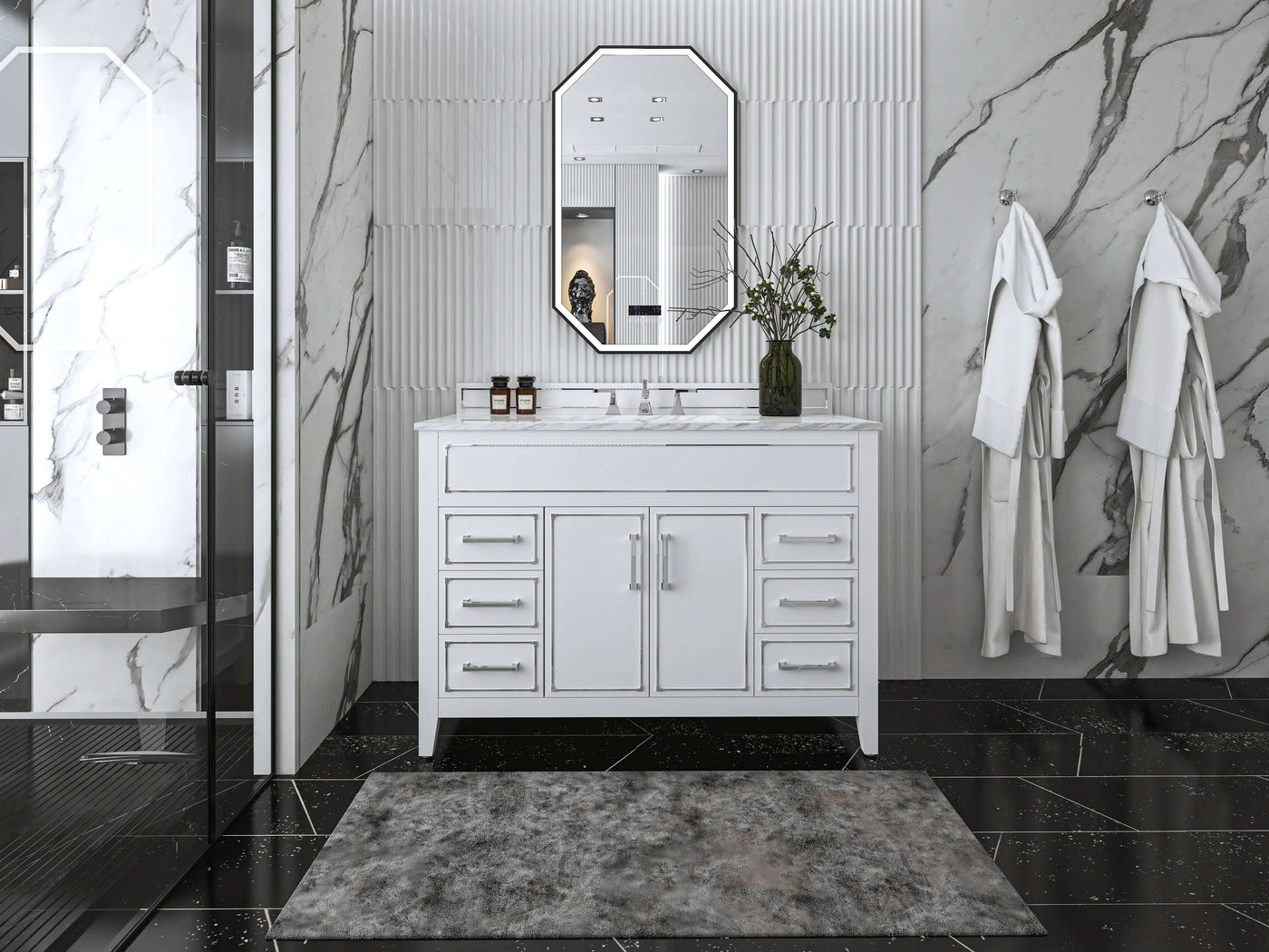 Aspen 48" Bath Vanity Set by Ancerre Designs