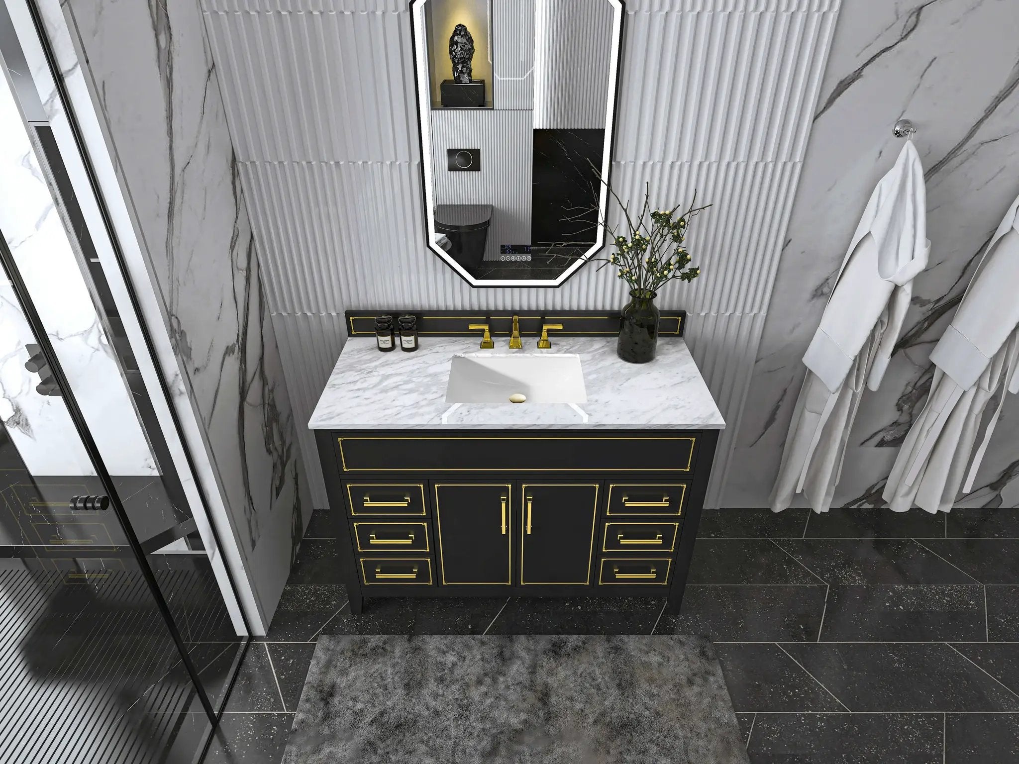 Aspen 48" Bath Vanity Set by Ancerre Designs