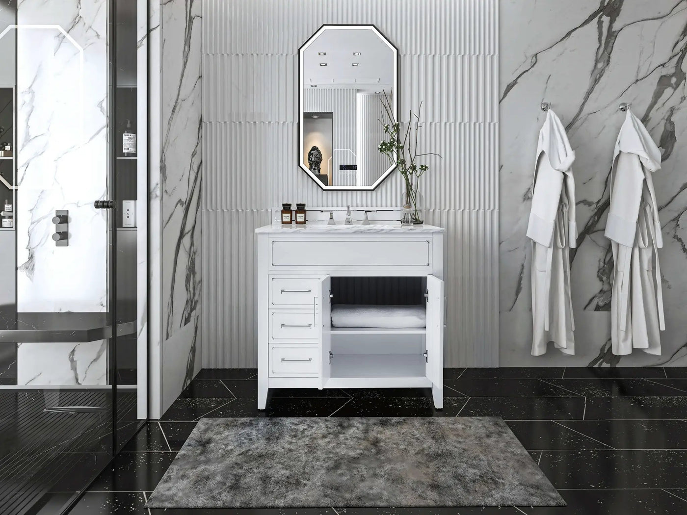 Aspen 36" Bath Vanity Set by Ancerre Designs