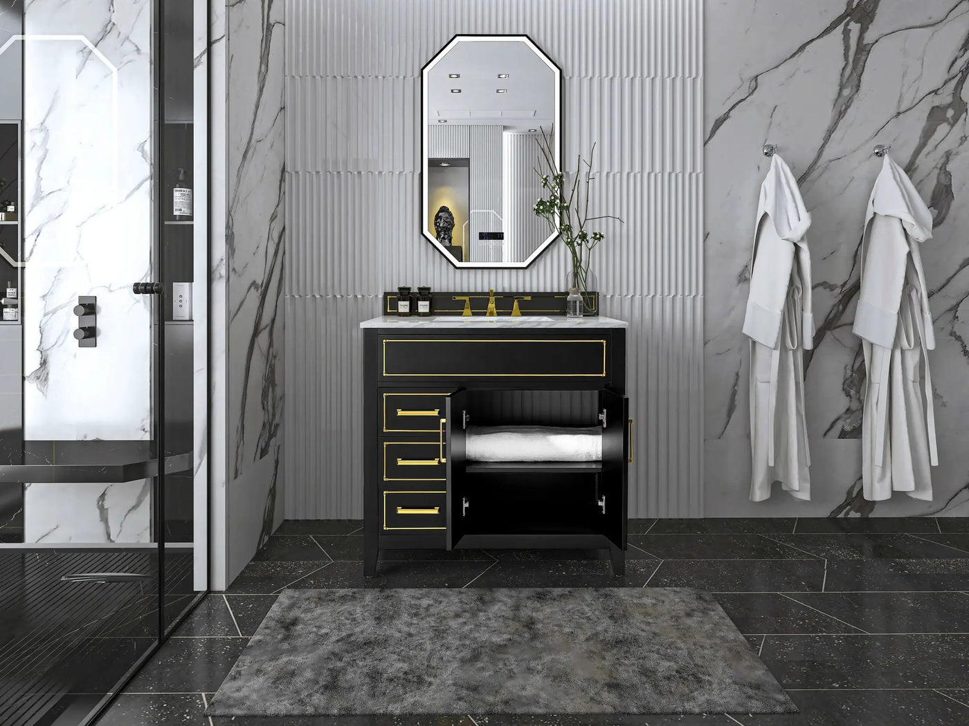 Aspen 36" Bath Vanity Set by Ancerre Designs