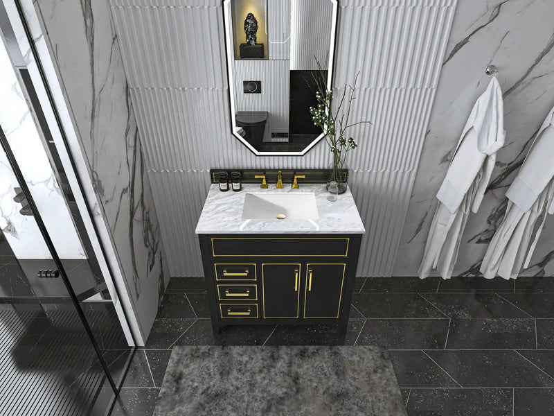 Aspen 36" Bath Vanity Set by Ancerre Designs