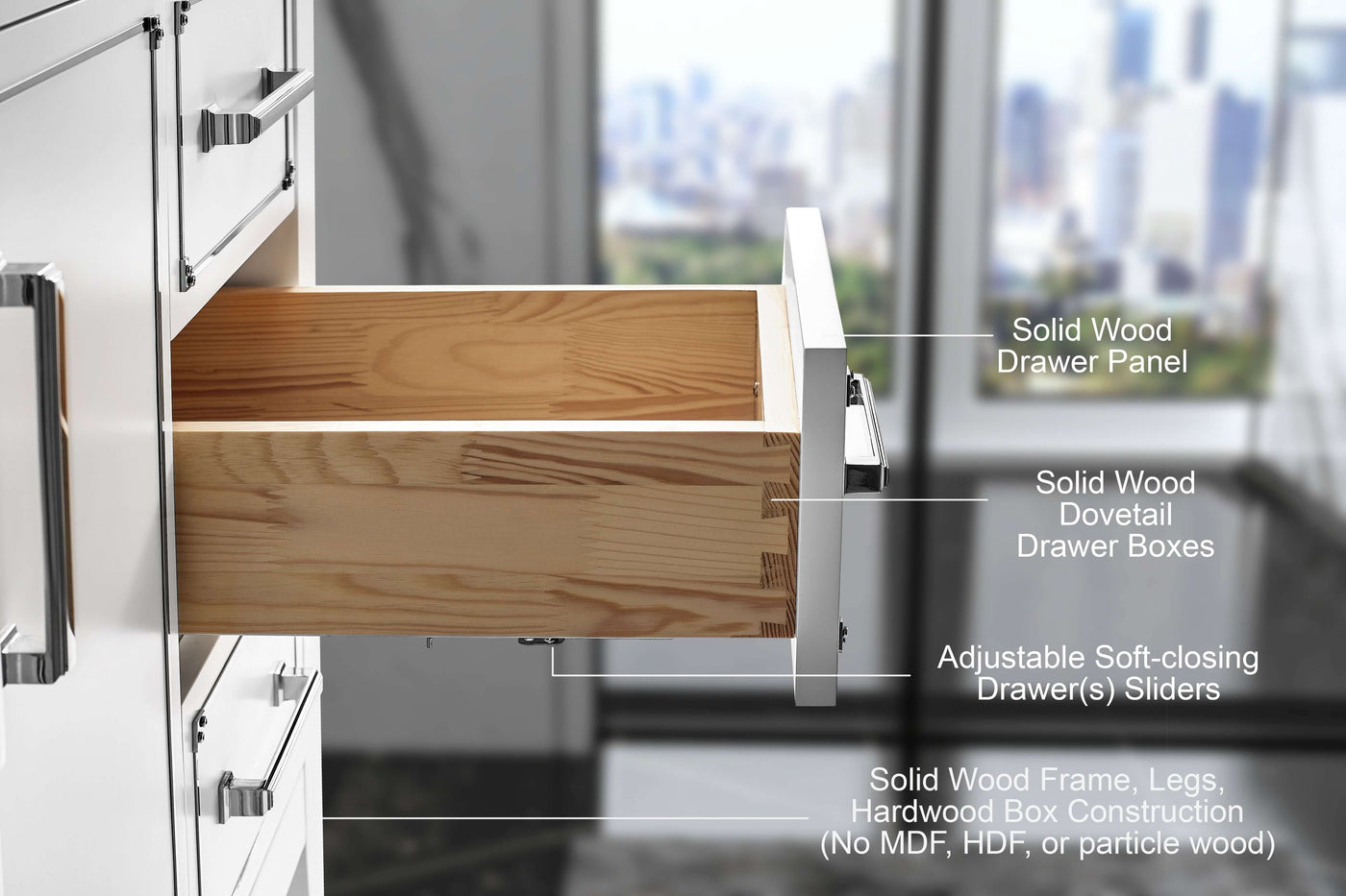 Aspen 60" Bath Vanity Set by Ancerre Designs