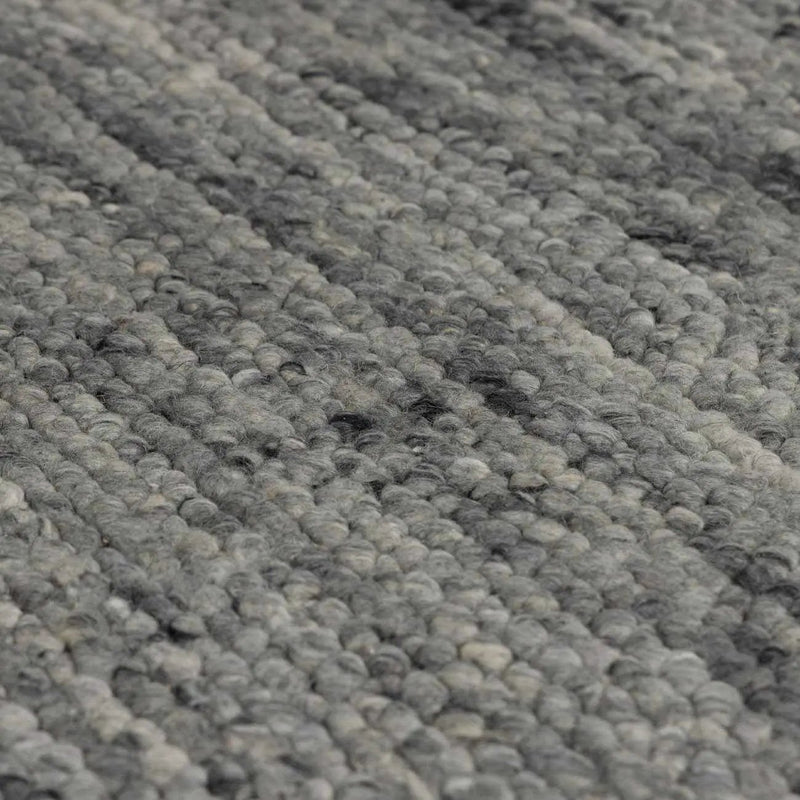 Olisa Charcoal Wool Area Rug by Boutique Rugs