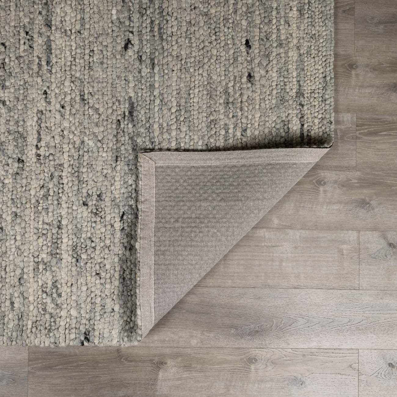 Olisa Gray Wool Area Rug by Boutique Rugs