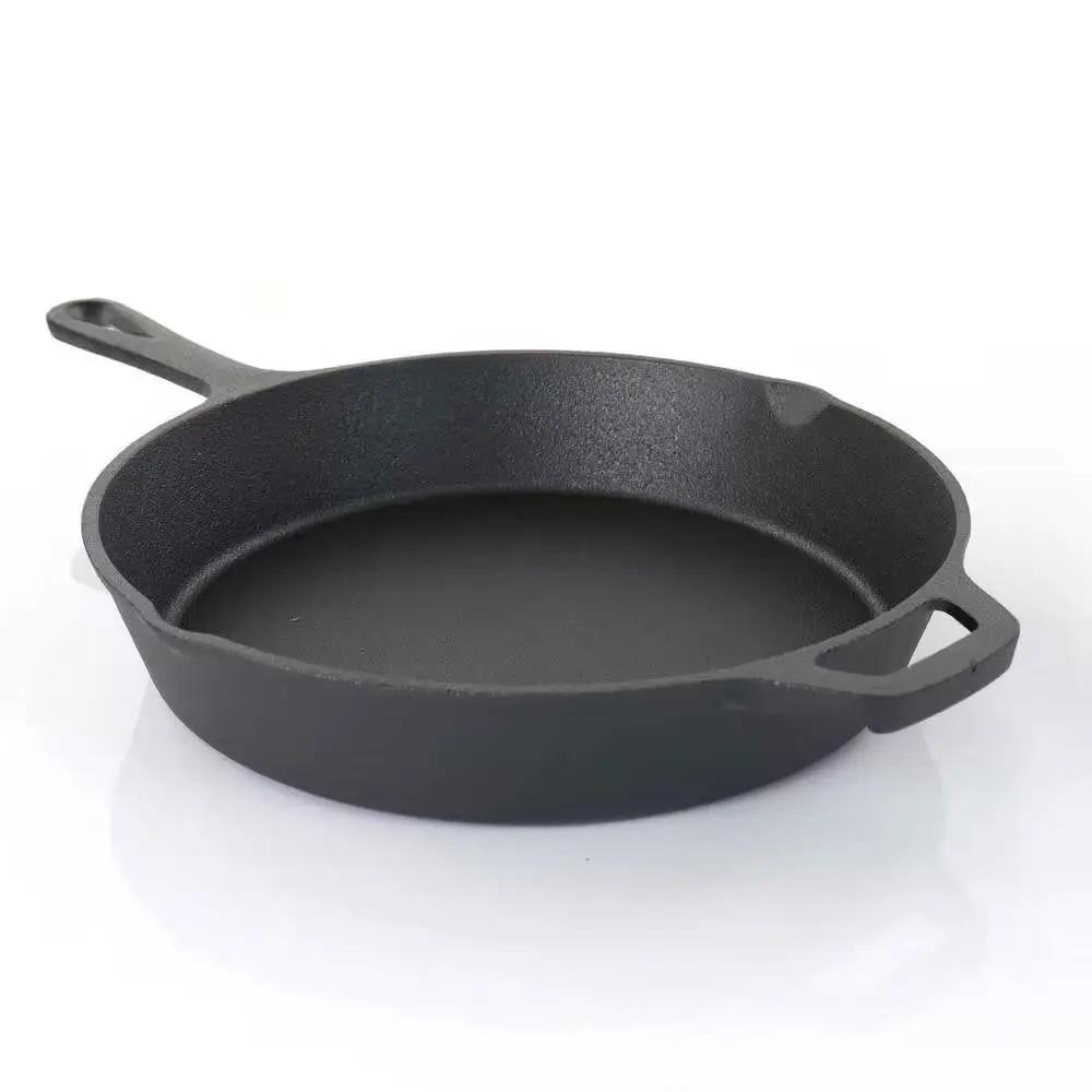 5-Piece Cast Iron Cookware Set with Dutch Oven Griddle and 2 Skillets by HomePacific