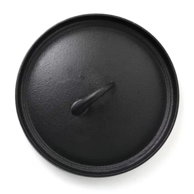5-Piece Cast Iron Cookware Set with Dutch Oven Griddle and 2 Skillets by HomePacific