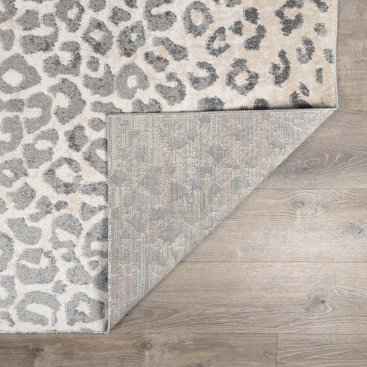 Beige Liversedge Leopard Print Area Rug, photo 6 of 13
