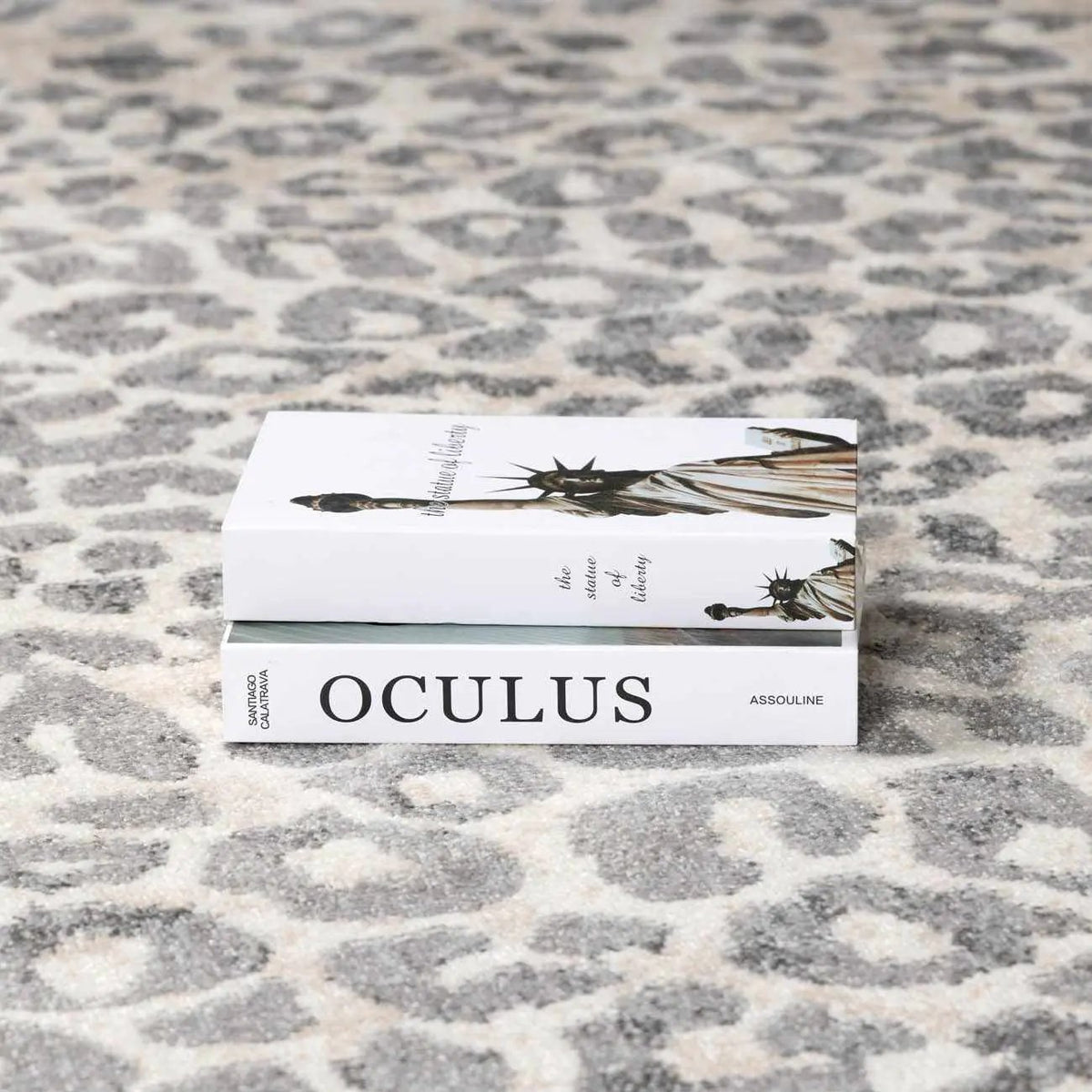Beige Liversedge Leopard Print Area Rug, photo 12 of 13
