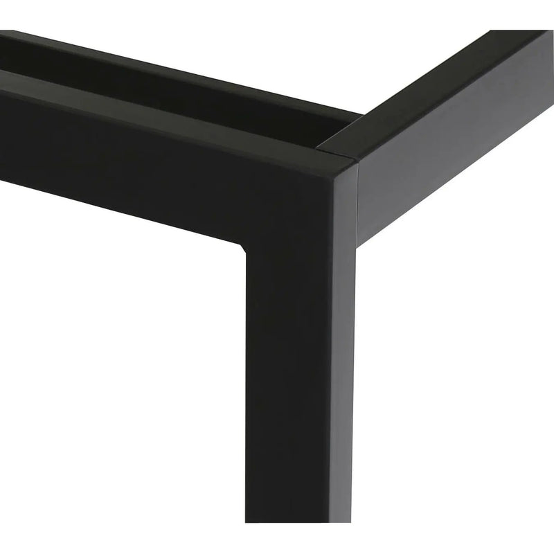 Twin size Modern Heavy Duty Black Metal Platform Bed Frame by HomePacific
