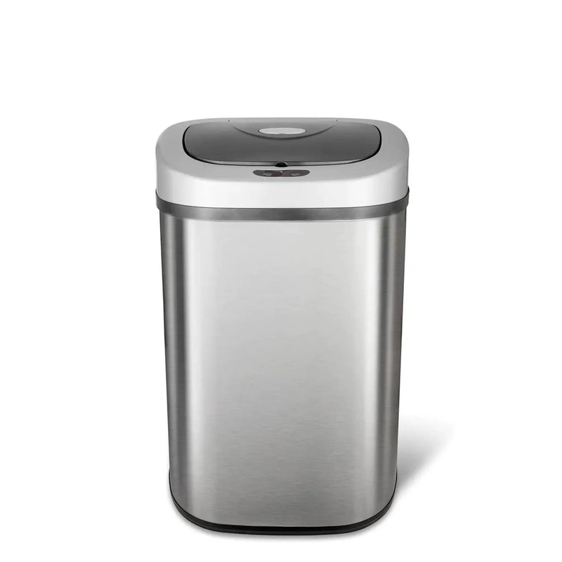 Stainless Steel 21-Gallon Kitchen Trash Can with Motion Sensor Lid by HomePacific