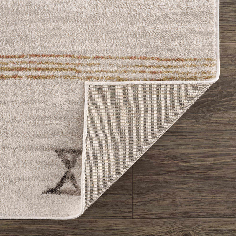 Deja Cream & Gold Area Rug - Clearance by Boutique Rugs