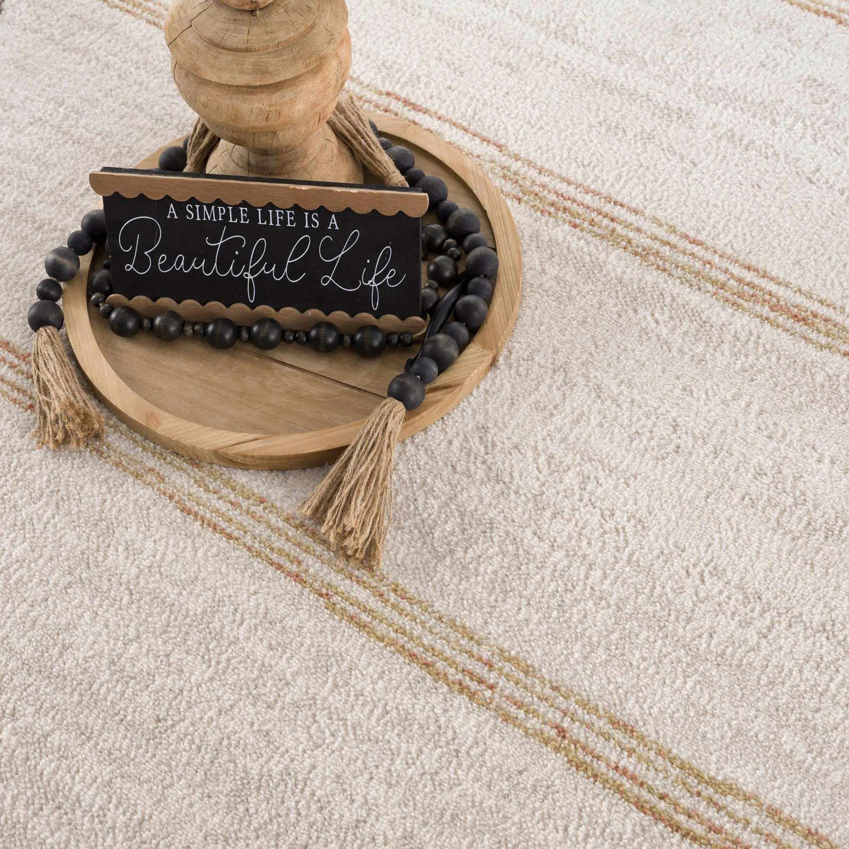 Deja Cream & Gold Area Rug - Clearance, photo 10 of 14