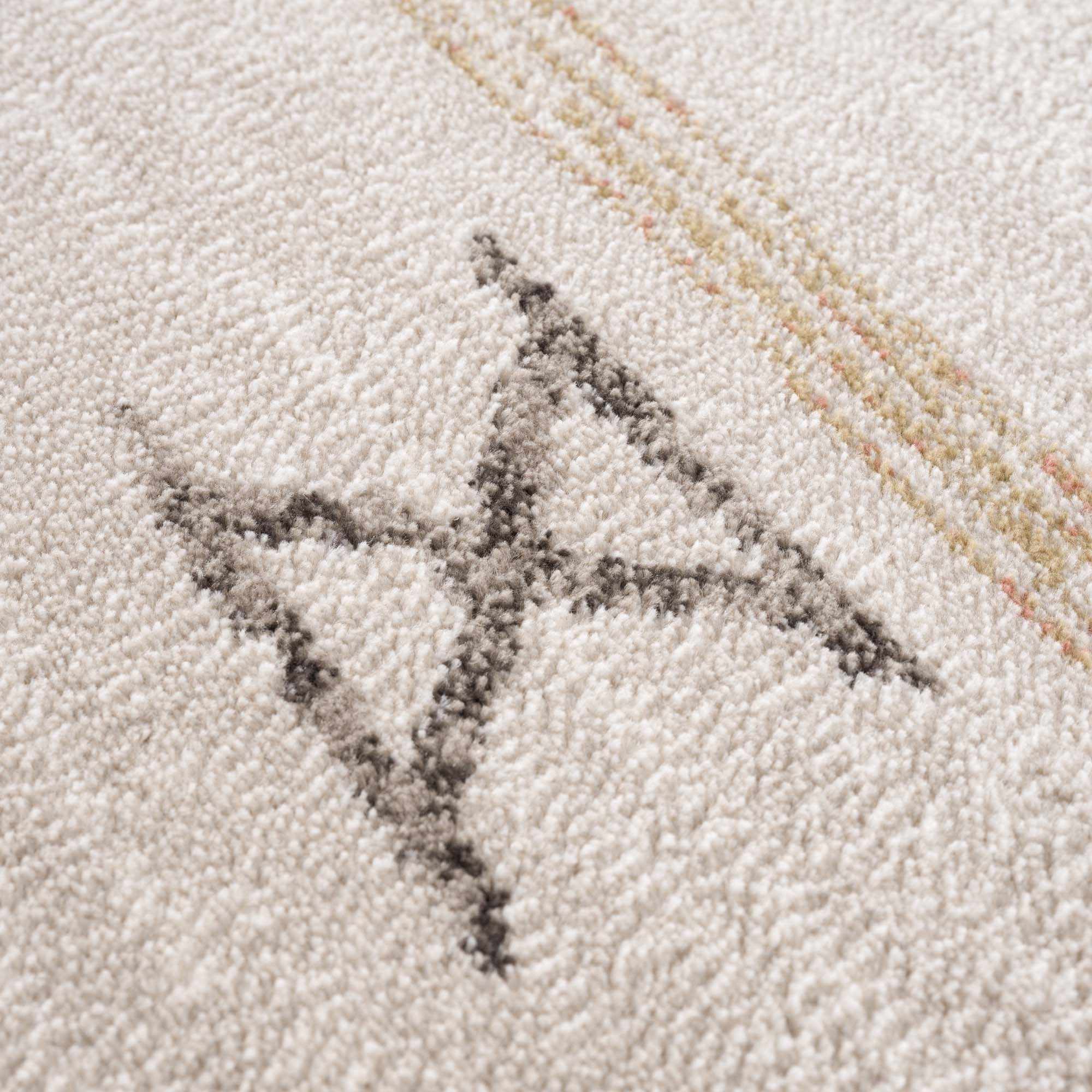 Deja Cream & Gold Area Rug - Clearance by Boutique Rugs