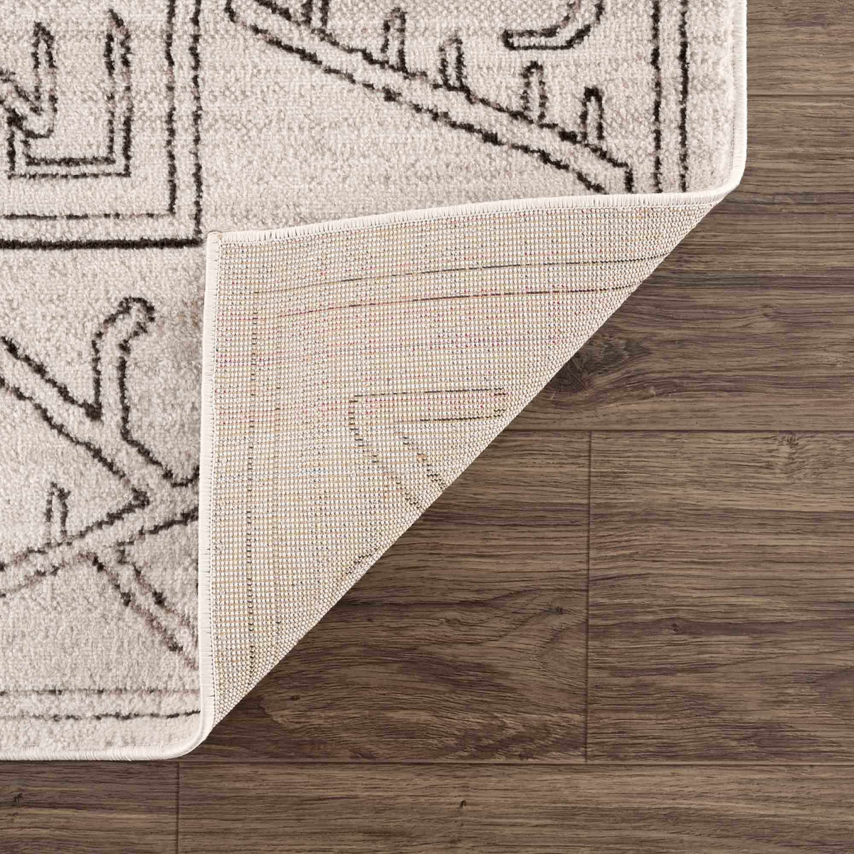 Divya Cream & Charcoal Area Rug - Clearance, photo 5 of 14