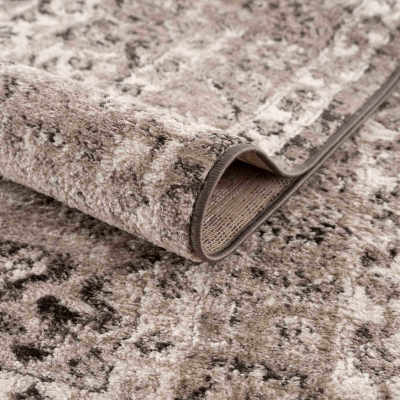 Albie Charcoal & Beige Area Rug - Clearance by Boutique Rugs