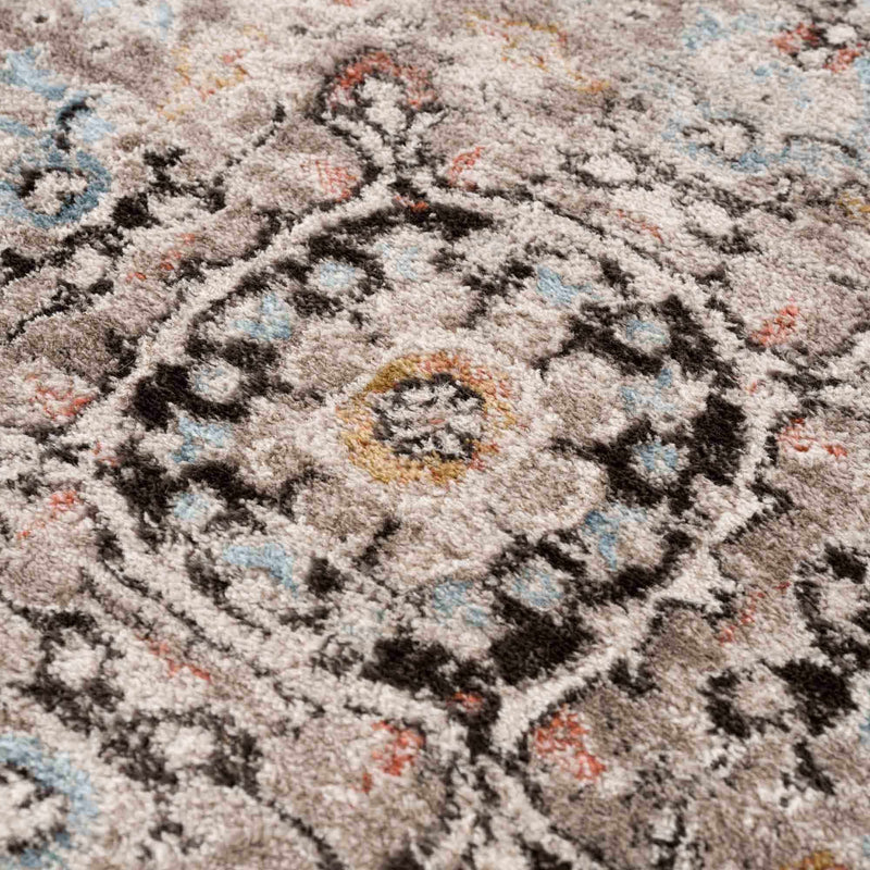 Albie Gold & Beige Area Rug by Hauteloom