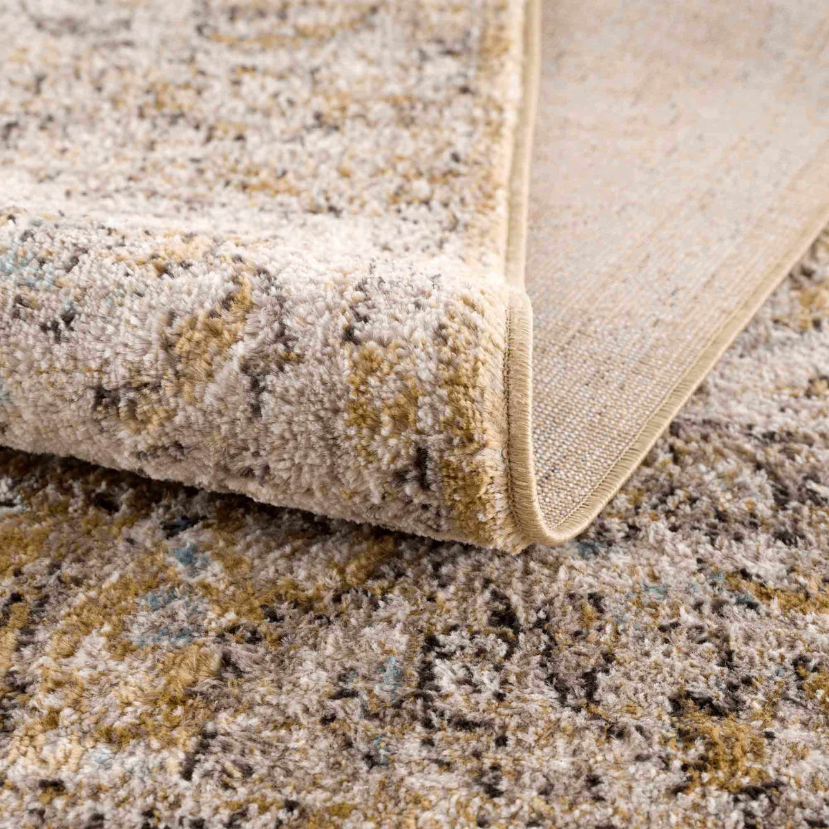 Anana Gold & Beige Area Rug, photo 6 of 14