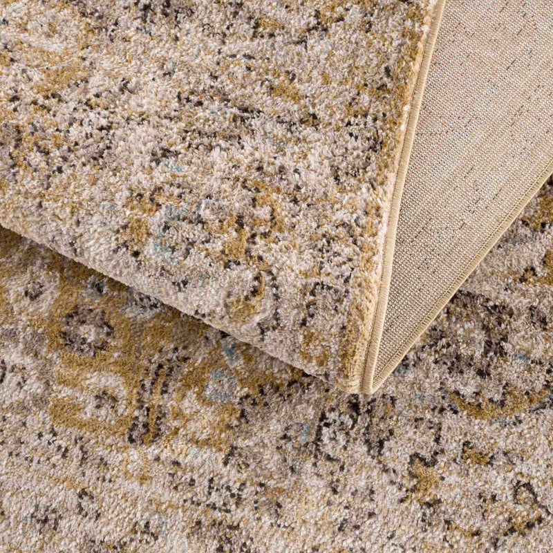 Anana Gold & Beige Area Rug - Clearance by Boutique Rugs