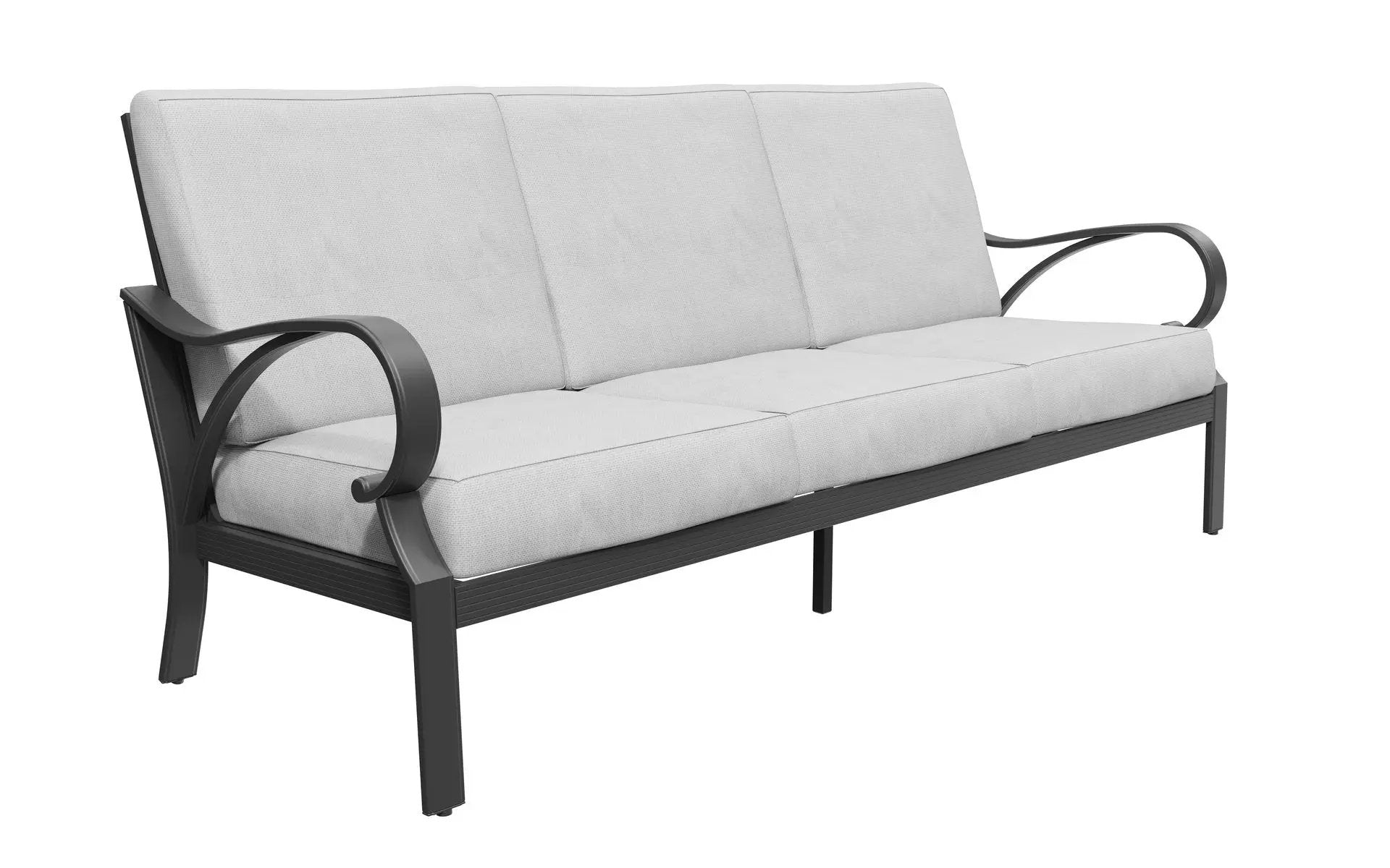 Puget 4-Piece Aluminum Living Room Set With Swivel Chairs by Outdoor-USA®