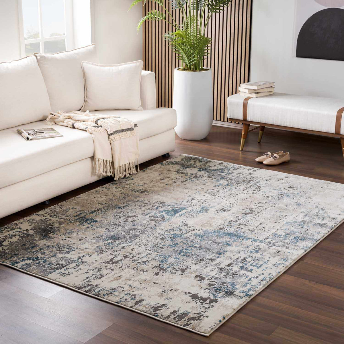 Enoree Area Rug - Clearance, installed in a room