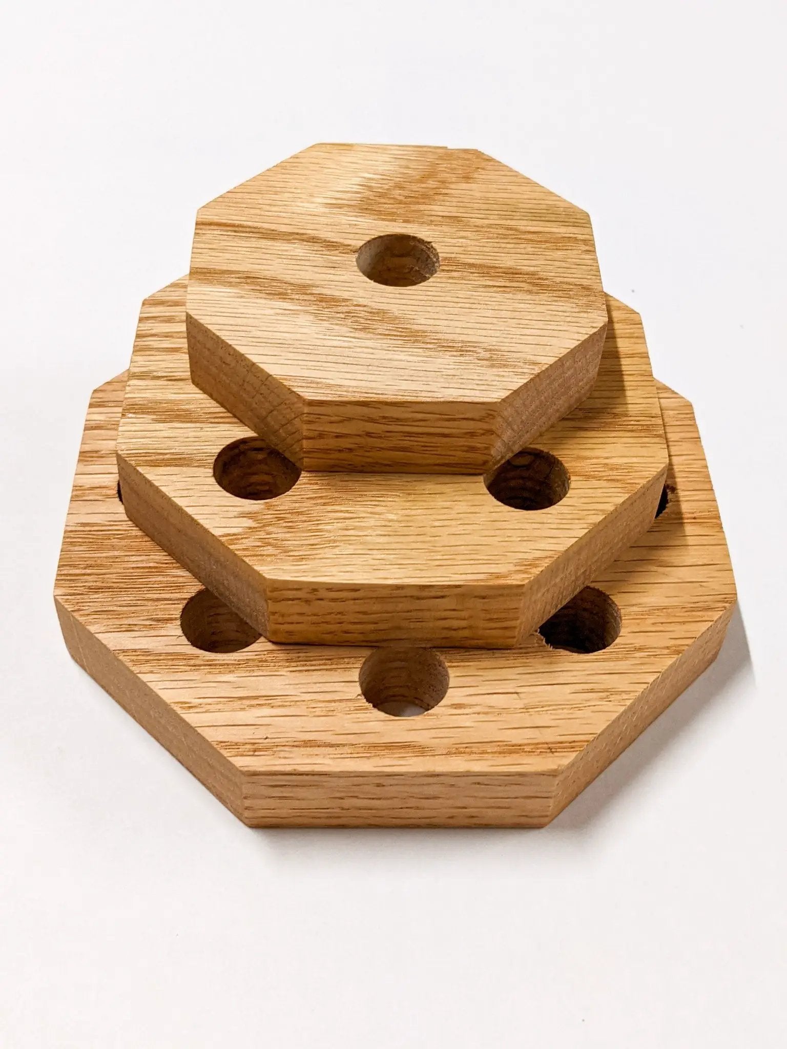 Octagon Propagation Station Shelf for Plant Cuttings by NookWoodworking