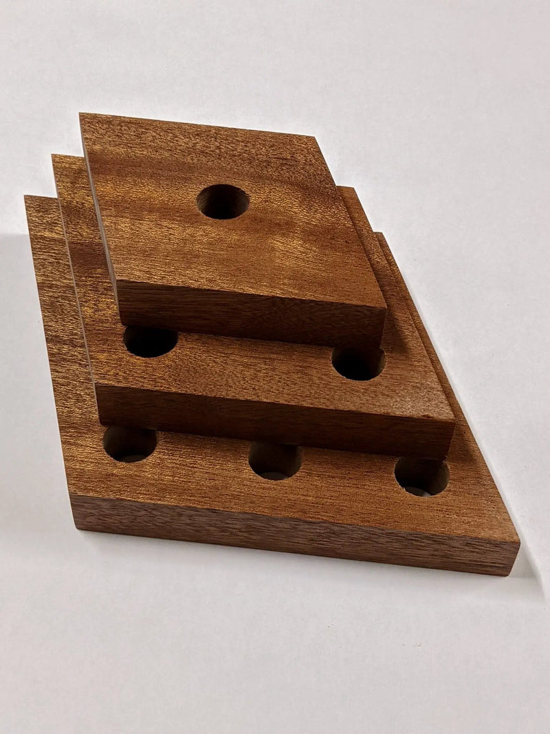 Rhombus Propagation Station Shelf for Plant Cuttings by NookWoodworking