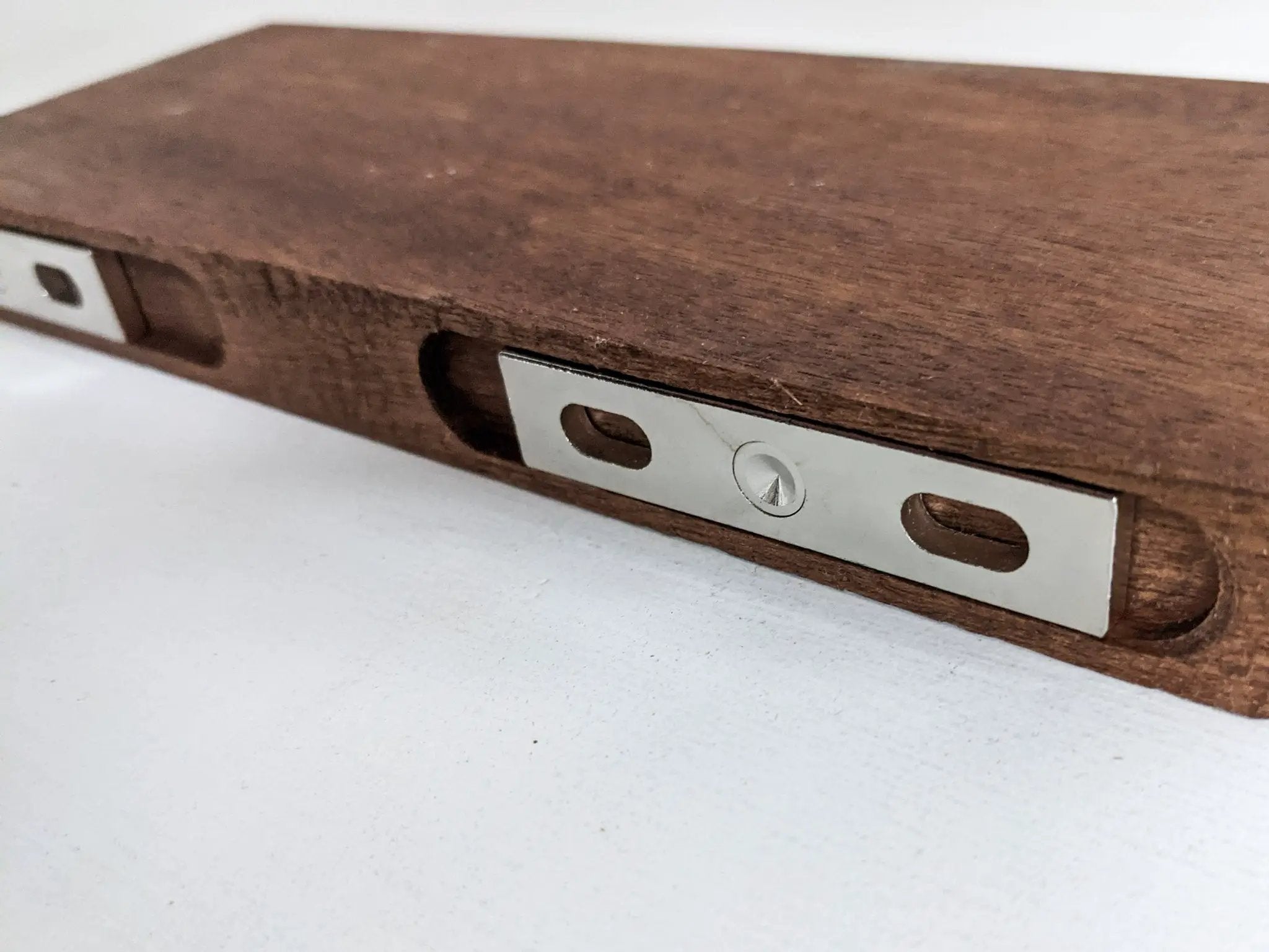 Vinyl Record Floating Shelf in Oak by NookWoodworking