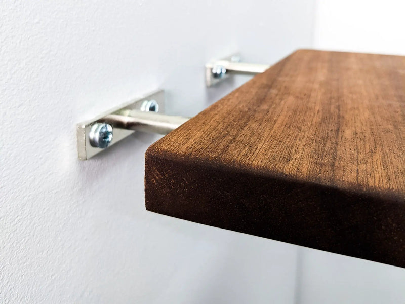 Key Hook Shelf in Oak by NookWoodworking