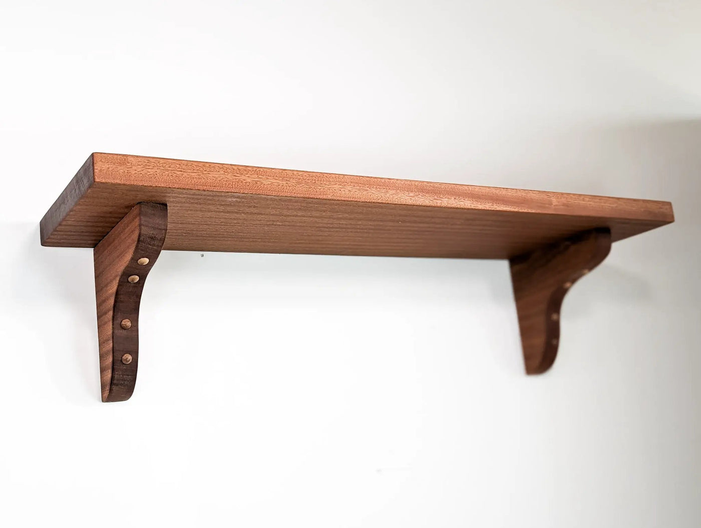 Solid Wood Shelf Brackets (Corbels) for Wall Shelves by NookWoodworking