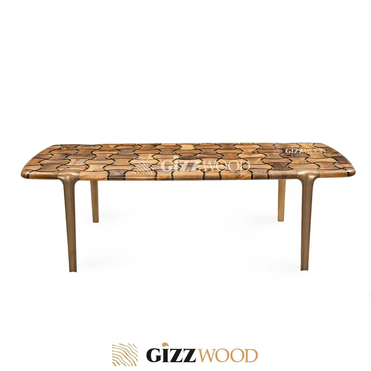 Patch Epoxy Resin Dining Table, photo 4 of 8